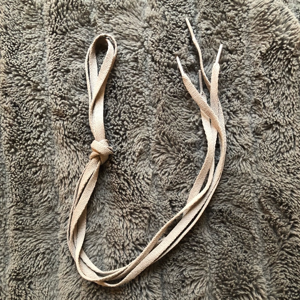 **Grey Shoe Laces.